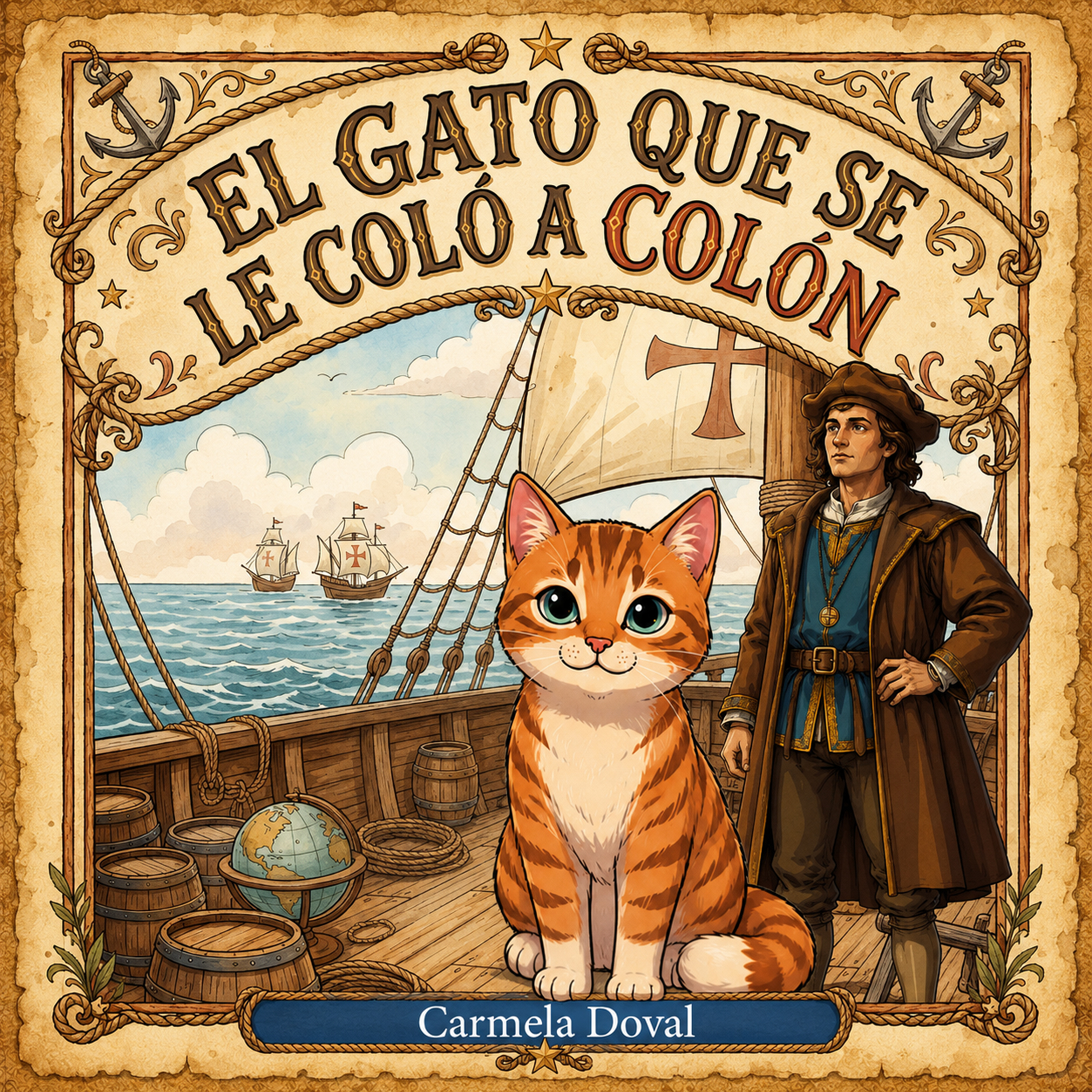 audiolibro interactivo M4B-El gato que se le coló a Colón